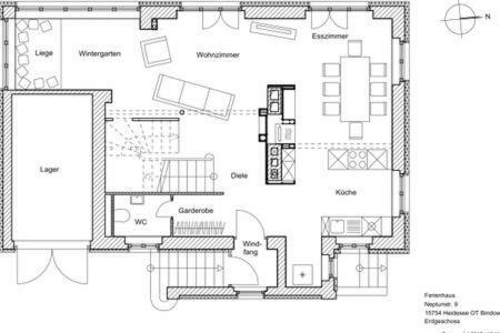 Ferienhaus Bindow Heidesee Dış mekan fotoğraf
