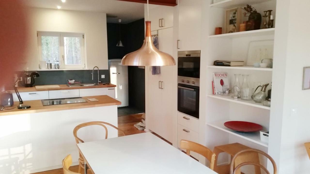 Ferienhaus Bindow Heidesee Dış mekan fotoğraf